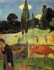 The Red Cow by Paul Gauguin